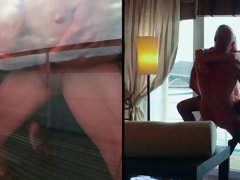 69, アナル, アスtoマウス, 茶髪の, カップル, イく瞬間, 開帳, 自然山雀