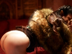 美女, ベッドルーム, デカパイ, ハードコア, スパンキング, タトゥー, オッパイの, 濡れ