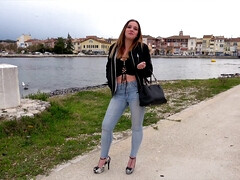 Enthousiasteling, Lieveling, Grote mammen, Blond, Pijpbeurt, Hd