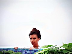 美女, デカパイ, 茶髪の, ハメ撮り, オッパイの