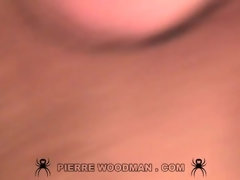 アナル, 舐める尻, フェラチオ, 茶髪の, グループ, ハードコア, ピアス, 長身