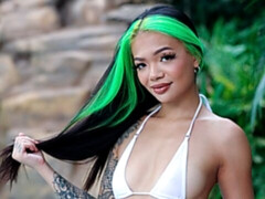 Arsch, Bikini, Schwarz, Blasen, Braunhaarige, Schwarz, Lecken, Jungendliche (18+)