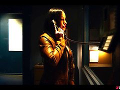 デカパイ, フェラチオ, Hd, 叫ぶ, 三人