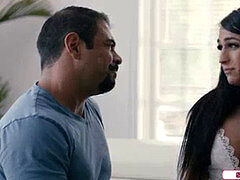 transgender princess Khloe Kay rectal humped by stepdad