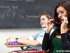 Morena, Afeitado, Tatuaje, Adolescente, Uniforme