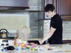 Américain, Gros cul, Blonde, Sucer une bite, Queue, Mère que j'aimerais baiser, Chatte, Tatouage