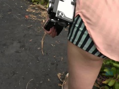 Leie, Arsch, Strand, Fussjob, Behaart, Pov, Muschi, Dürr