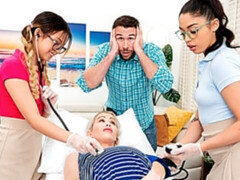 Grote kont, Pijpbeurt, Bruinharig, Hondjeshouding, Handbeurt, Geschoren, Tiener, Tieten likken