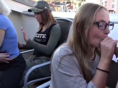 素人, フェラチオ, チェコ, オージー, パーティ