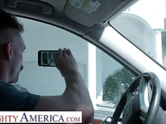 Americano, Culo, Culo grande, Tetas grandes, Mamada, Polla, Hd, Afeitado