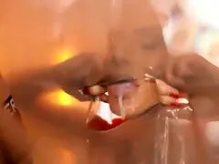 Grote kont, Grote mammen, Sperma in gezicht, 1 man 2 vrouwen, Hd, Likken, Rijden, Geschoren