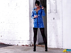 Gebondenheid, Bruinharig, Vrouw, Vernedering, Latex, Moeder die ik wil neuken, Moeder, Gezichtspunt