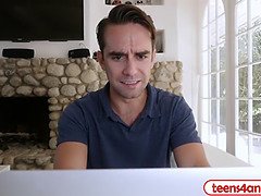 アナル, フェラチオ, 茶髪の, バック, Hd, 小柄, フェラする, ティーン