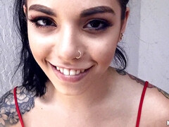 Leie, Amerikanisch, Arsch, Schwarz, Im freien, Piercing, Pov, Muschi
