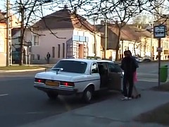 busty teen fucked on backseat