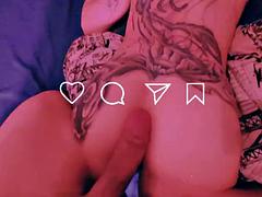 Lets Go Anal One Last Time?! Stepsister Takes It Riding and Cumming