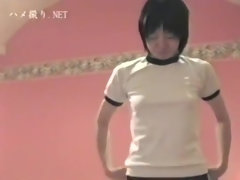 Amateur Japanese teen masturbates and makes out