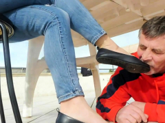 素人, フェムドム, 足フェチ, 淫乱熟女, アウトドア