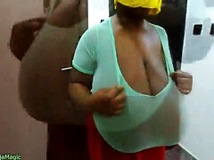 Gorda, Culo grande, Tetas grandes, Polla, Ébano, Casero