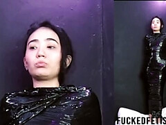 素人, 緊縛, 美人, Hd, ゴム, ピアス, スペイン人, 拘束