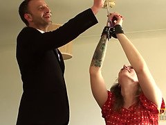 Bondage discipline sadomasochisme, Pijpbeurt, Brits, Dominatie, Fetisj, Hd, Realiteit, Ruw