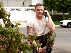 Grote lul, Pijpbeurt, Bruinharig, Lul, Hondjeshouding, Interraciaal, Trio, Trein