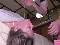 18 jaar, Kont, Blond, Pijpbeurt, Stel, Schattig, Hd, Ruw