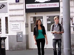 Amateur, Cocu, Tchèque, Hd, Argent, Public, Adolescente, Épouse