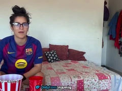 美女, フェラチオ, 中出し, バック, 女, 眼鏡, 母, ティーン