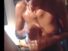 Indian gf toying with bbc spunk