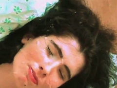 Enthousiasteling, Bruinharig, Sperma in gezicht, Fetisj, Gezichtspunt