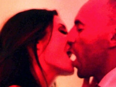 デカパイ, 茶髪の, バック, Hd, キス, なめる, 剃毛, オッパイの
