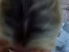 Blonde, Sucer une bite, Tir de sperme, Faciale, Branlette thaïlandaise, Hd, Mère que j'aimerais baiser, Pov