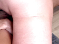 Tir de sperme, Queue, Allemand, Hard, Petite femme, Réalité, Adolescente, Nénés