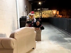 Leie, Arsch, Grosse titten, Schwanz, Hundestellung, Schwarz, Hardcore, Hd