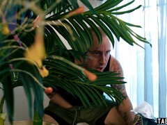 デカパイ, ブロンド, イマラチオ, ハードコア, なめる, オナニー, オマンコ, オッパイの