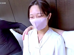 Любители, Минет, Кончили внутрь, Японки, Втроем, Сиськи