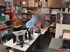 Naiomi Mae fucked by the sucurity officer