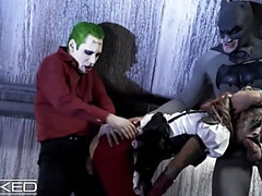 Suicide Squad XXX Parody: Harley Quinn Takes Big Dick in Anal & Double Blowjob