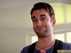 Mooi, Grote kont, Grote mammen, Blond, Pijpbeurt, Moeder die ik wil neuken, Moeder, Stiefmoeder