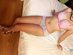 Enthousiasteling, Aziatisch, Pijpbeurt, Sperma