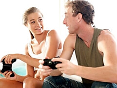 Awesome young chick Carolina Sweets gets pleasure in the sideways pose