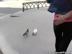 Casual Teen Sex - Teeny Nataly Gold fucked by American pickuper teen-porn