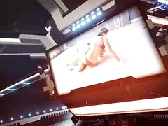 Bikini, Vollbusig, Gesichtssitzen, Küssen, Muschi, Tätowierung, Spielzeuge, Ringkampf