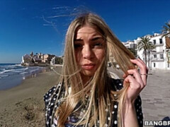 Big-boobed blonde angel Lolly Gartner is enjoying hardcore fuck