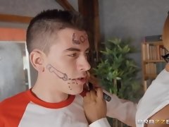 Arsch, Tussi, Schwarz, Verrückt, Fingern, Interrassisch, Lecken, Dürr