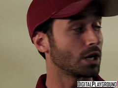 18 ans, Blonde, Sucer une bite, Queue, Branlette thaïlandaise, Rugueux, Adolescente, Uniforme