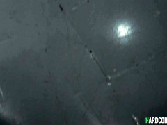 Grosser schwanz, Blasen, Braunhaarige, Schwanz, Freundin, Interrassisch, Realität, Eng