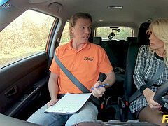 Большой член, Минет, В машине, Зрелые, Милф, На природе