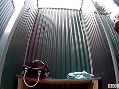 Amateur, Tchèque, Piscine, Réalité, Douche, Solo, Adolescente, Voyeur